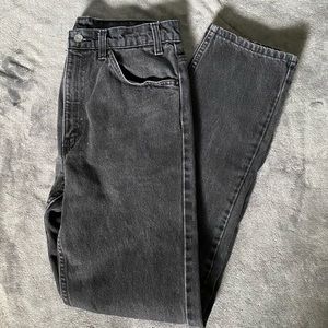 LEVI’S 505 Men’s Straight Leg Black Jeans 32W32L